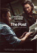 The Post 2017 movie poster Meryl Streep Tom Hanks Sarah Paulson Steven Spielberg Newspapers