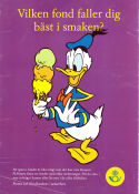 Posten Fonder 2001 poster Kalle Anka