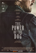 The Power of the Dog 2021 movie poster Benedict Cumberbatch Kirsten Dunst Jesse Plemons Jane Campion