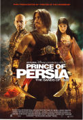 Prince of Persia: The Sands of Time 2010 movie poster Jake Gyllenhaal Gemma Arterton Ben Kingsley Mike Newell Sword and sandal