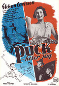 Puck heter jag 1951 movie poster Sickan Carlsson Karl-Arne Holmsten Povel Ramel John Botvid Schamyl Bauman