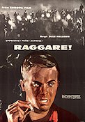 Raggare! 1959 movie poster Hans Wahlgren Christina Schollin Sven Almgren Bill Magnusson Anita Wall Håkan Serner Olle Hellbom Cars and racing Cult movies Smoking