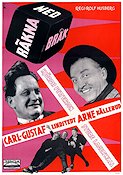 Räkna med bråk 1957 movie poster Carl-Gustaf Lindstedt Arne Källerud Hjördis Petterson Rolf Husberg