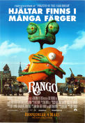 Rango 2011 movie poster Johnny Depp Gore Verbinski Animation