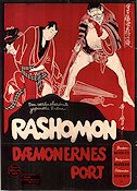 Rashomon 1950 movie poster Toshiro Mifune Machiko Kyo Masayuki Mori Akira Kurosawa Asia