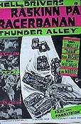 Thunder Alley 1967 movie poster Annette Funicello Fabian