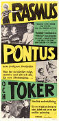 Rasmus Pontus och Toker 1956 movie poster Stig Järrel Elof Ahrle Hjördis Petterson Stig Olin Writer: Astrid Lindgren Poster artwork: Olle Olsson Hagalund Music: Bengt Hallberg