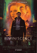 Reminiscence 2021 poster Hugh Jackman Rebecca Ferguson Thandiwe Newton Lisa Joy