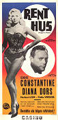 Room 43 1958 movie poster Diana Dors Herbert Lom Eddie Constantine Alvin Rakoff
