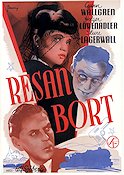 Resan bort 1946 movie poster Sture Lagerwall Gunn Wållgren Holger Löwenadler Alf Sjöberg