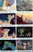 The Rescuers Down Under 1990 lobby card set Animation