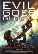 Resident Evil: Retribution 2012 movie poster Milla Jovovich Sienna Guillory Michelle Rodriguez Paul WS Anderson