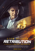 Retribution 2023 movie poster Liam Neeson Noma Dumezweni Lilly Aspell Nimrod Antal