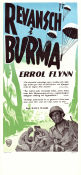 Objective Burma 1945 movie poster Errol Flynn James Brown William Prince Raoul Walsh War