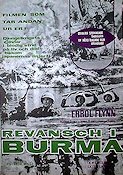 Revansch i Burma 1945 poster Errol Flynn James Brown William Prince Raoul Walsh Krig