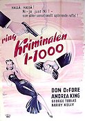 Southside 1-1000 1950 movie poster Don DeFore Andrea King George Tobias Boris Ingster Film Noir Telephones Guns weapons