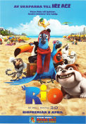 Rio 2011 movie poster Jesse Eisenberg Carlos Saldanha Animation