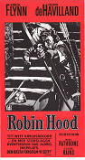 The Adventures of Robin Hood 1938 poster Errol Flynn Michael Curtiz