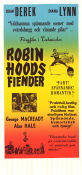 Rogues of Sherwood Forest 1950 movie poster John Derek Diana Lynn George Macready Gordon Douglas Adventure and matine