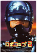 RoboCop 2 1990 movie poster Peter Weller Nancy Allen Belinda Bauer Irvin Kershner Robots Police and thieves