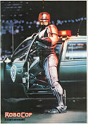 RoboCop 1987 movie poster Peter Weller Nancy Allen Dan O´Herlihy Paul Verhoeven Robots Police and thieves