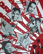 Rock n´Roll Revue 1955 movie poster Duke Ellington Nat King Cole Count Basie Dinah Washington Jazz