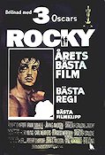 Rocky 1976 movie poster Sylvester Stallone Talia Shire Burt Young John G Avildsen Boxing