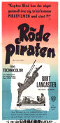 The Crimson Pirate 1952 movie poster Burt Lancaster Nick Cravat Eva Bartok Robert Siodmak Adventure and matine