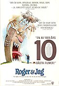 Roger and Me 1989 movie poster Roger B Smith Rhonda Britton Michael Moore Documentaries