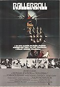 Rollerball 1975 movie poster James Caan John Houseman Maud Adams Norman Jewison