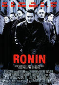 Ronin 1999 movie poster Robert De Niro Jean Reno Stellan Skarsgård John Frankenheimer