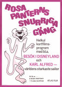 Rosa Panterns snurriga gäng 1978 movie poster Bob Camp Find more: Pink Panther From comics Animation Cats