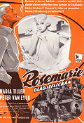 Das Mädchen Rosemarie 1958 movie poster Nadja Tiller Peter van Eyck Rolf Thiele Ladies Smoking