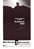 Rosemary´s Baby 1968 poster Mia Farrow Roman Polanski
