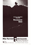 Rosemary´s Baby 1968 poster Mia Farrow John Cassavetes Ruth Gordon Roman Polanski Barn