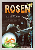 Rosen 1984 poster Göran Klintberg Lars Amble Ulf Brunnberg Staffan Hildebrand Konstaffischer