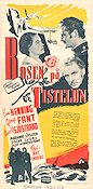 Rosen på Tistelön 1945 movie poster Eva Henning George Fant John Ekman Arnold Sjöstrand Åke Ohberg Writer: Emilie Flygare-Carlén Skärgård