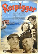 Rospiggar 1942 movie poster Sigurd Wallén John Botvid Albert Engström Skärgård