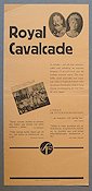 Royal Cavalcade 1930 movie poster Documentaries