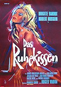 Les repos du guerrier 1962 movie poster Brigitte Bardot Roger Vadim