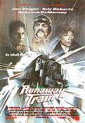 Runaway Train 1985 poster Jon Voight Eric Roberts Rebecca de Mornay Andrey Konchalovskiy Tåg