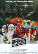 Das Imperium schlägt zurück 1980 movie poster Mark Hamill Harrison Ford Carrie Fisher George Lucas Find more: Star Wars