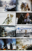 The Empire Strikes Back 1980 lobby card set Mark Hamill George Lucas