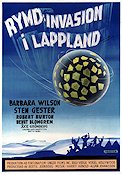 Rymdinvasion i Lappland 1959 movie poster Barbara Wilson Åke Grönberg