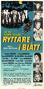 Ryttare i blått 1959 movie poster Annalisa Ericson Bengt Brunskog Gunnel Boström Nils Halberg Mona Malm Arne Mattsson Find more: Hillman Horses