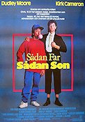 Like Father Like Son 1987 movie poster Dudley Moore Kirk Cameron Margaret Colin Rod Daniel Kids