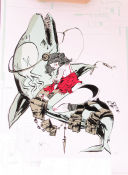 Limited poster SADISTIC MAGICIAN Lazer Dolphin No 29 of 75 2009 poster Poster artwork: Jim Mahfood Food One Find more: Comics