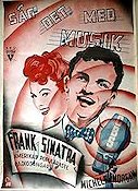 Higher and Higher 1944 movie poster Frank Sinatra Michele Morgan Jack Haley Tim Whelan Musicals