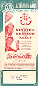 Anchors Aweigh 1945 movie poster Frank Sinatra Kathryn Grayson Gene Kelly Musicals