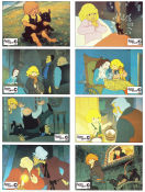 Heidi´s Song 1982 lobby card set Robert Taylor Animation Production: Hanna-Barbera